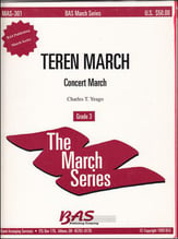 Teren March Concert Band sheet music cover